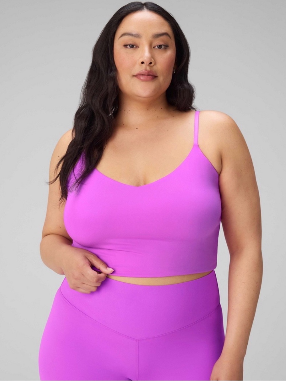 Fabletics AirLite Strappy Tank - Neon Fuschia